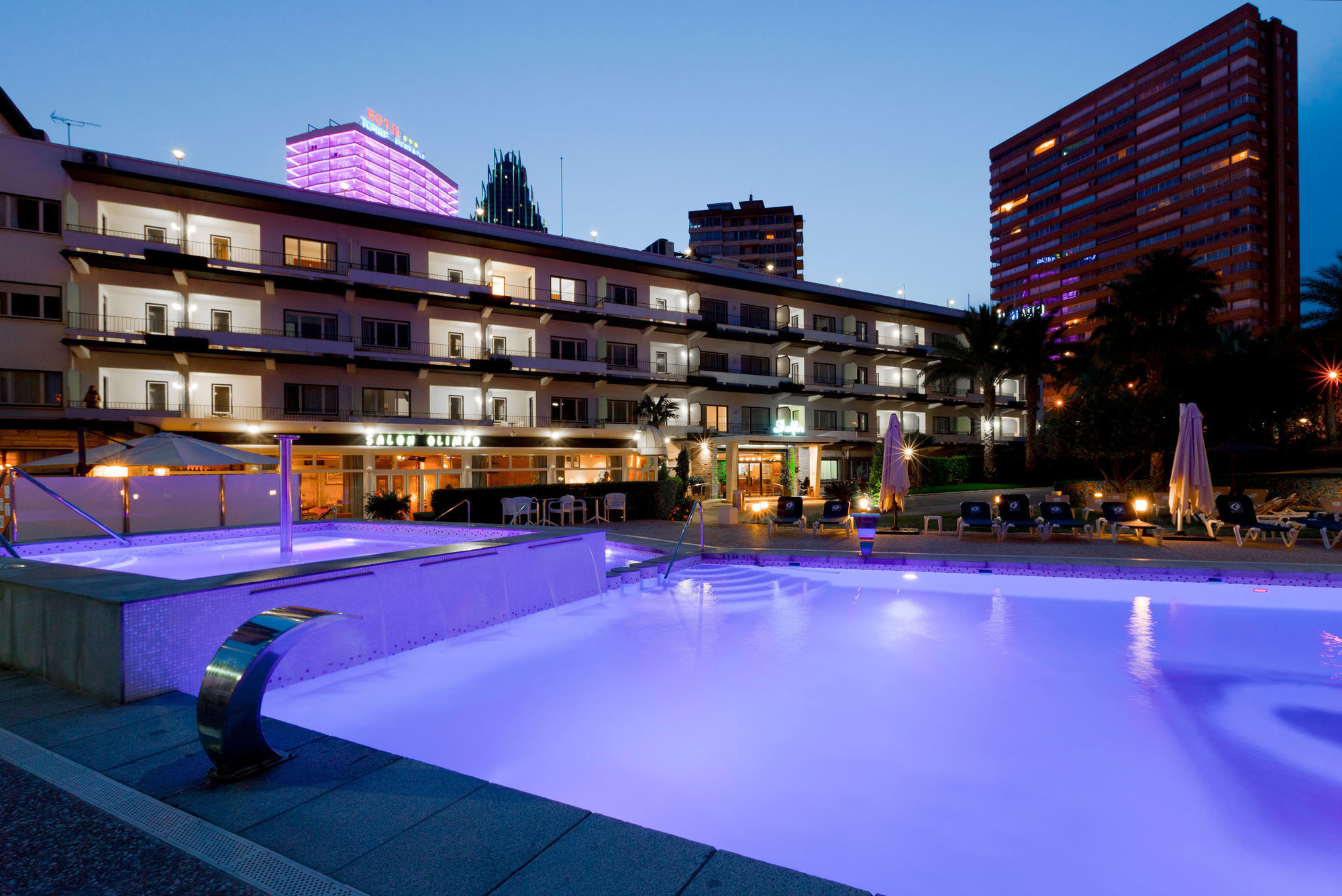 Gran Hotel Delfin Benidorm Bagian luar foto